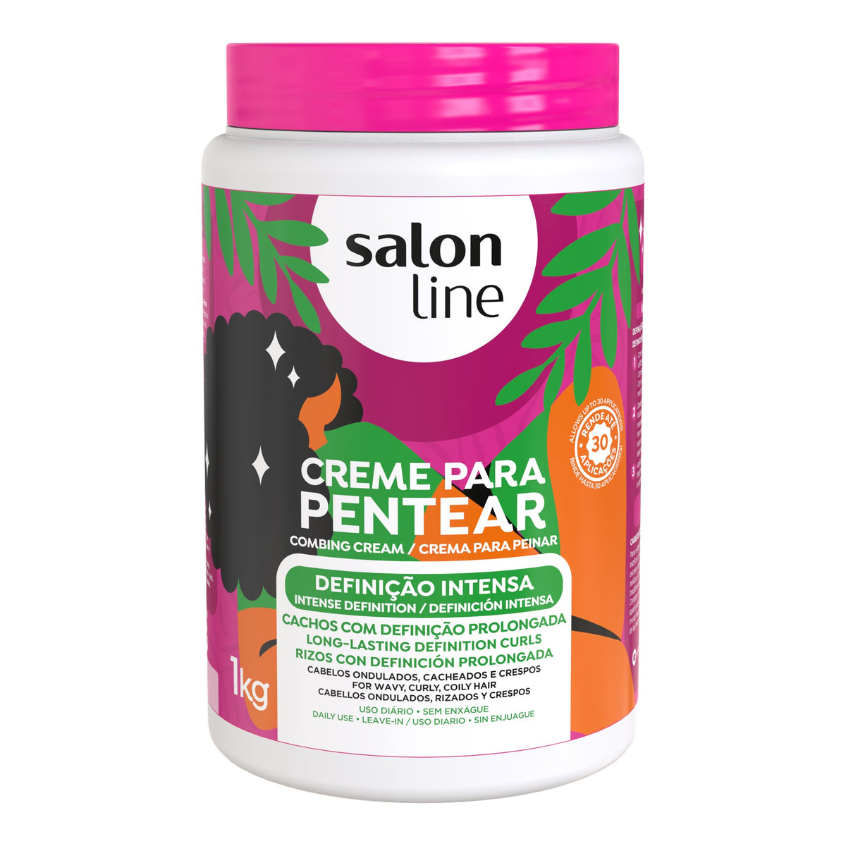 Salon Line Definição Intensa Creme Para Pentear 1kg — foto oficial da marca