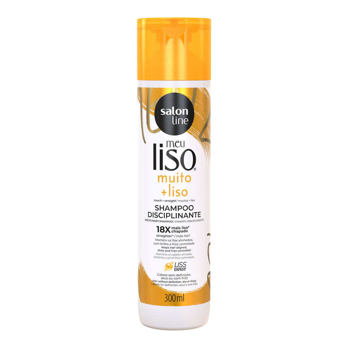 Salon Line Meu Liso Muito+Liso Shampoo 300ml — foto oficial da marca