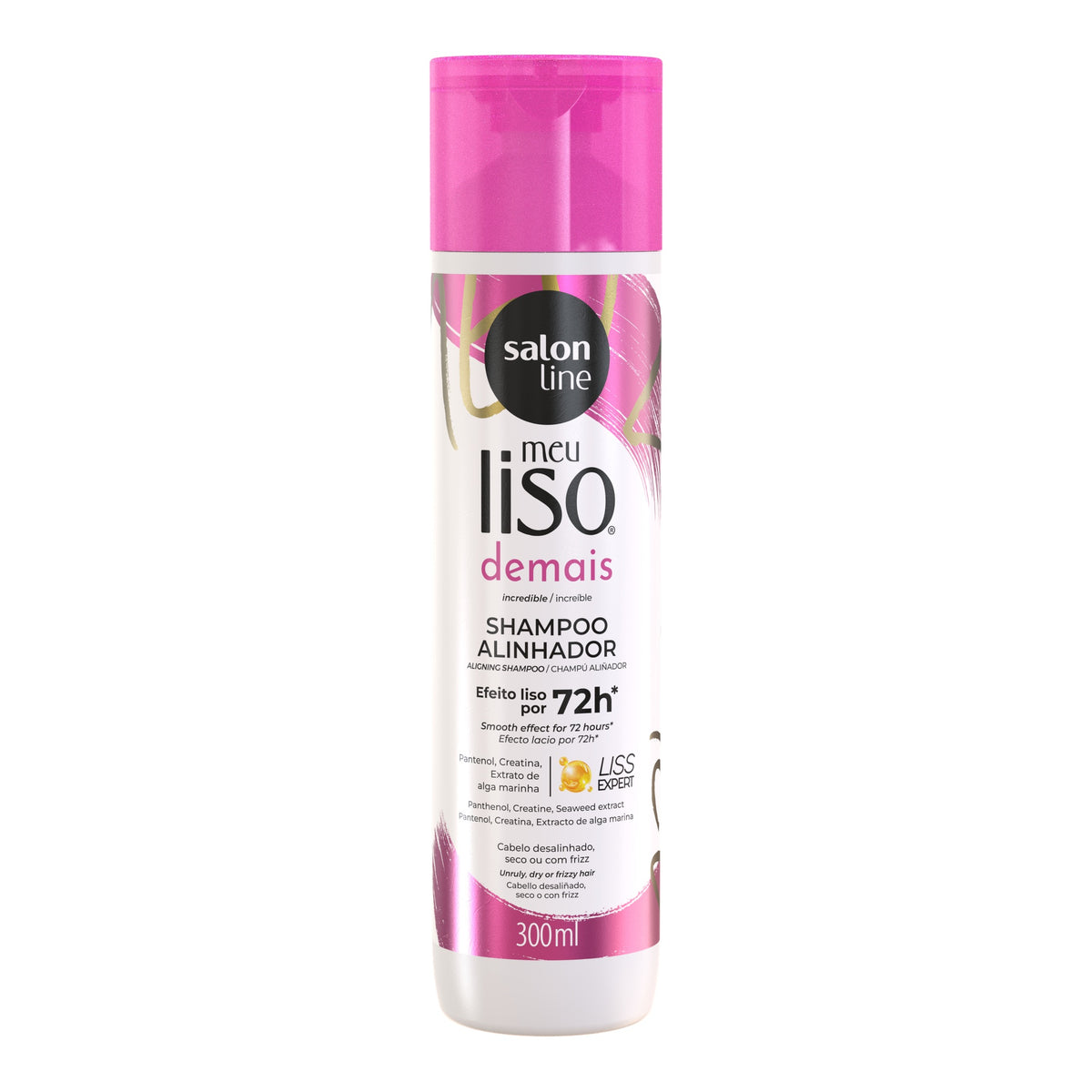 Salon Line Meu Liso Demais Shampoo 300ml — foto oficial da marca