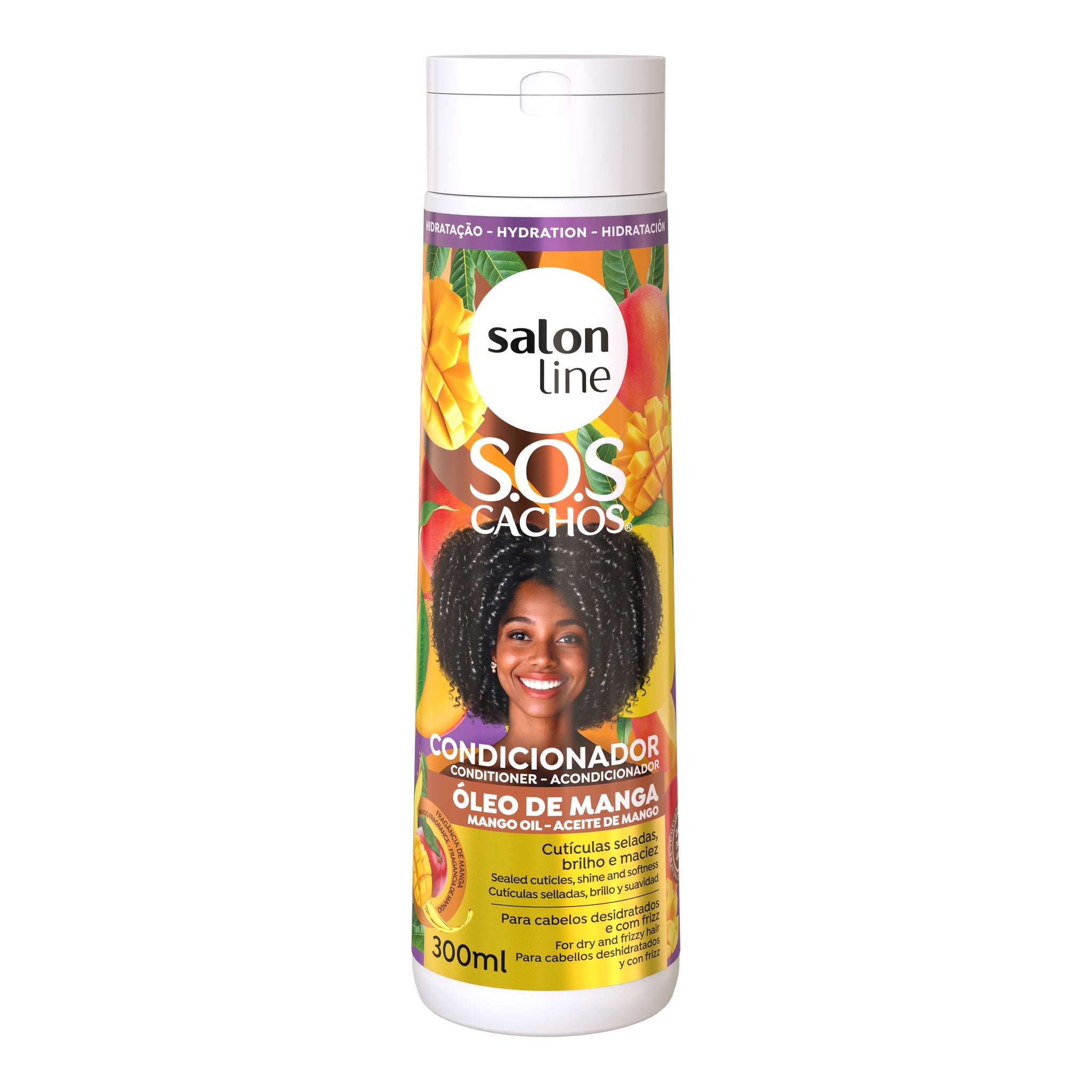 Salon Line SOS Cachos Óleo de Manga Condicionador 300ml — foto oficial da marca