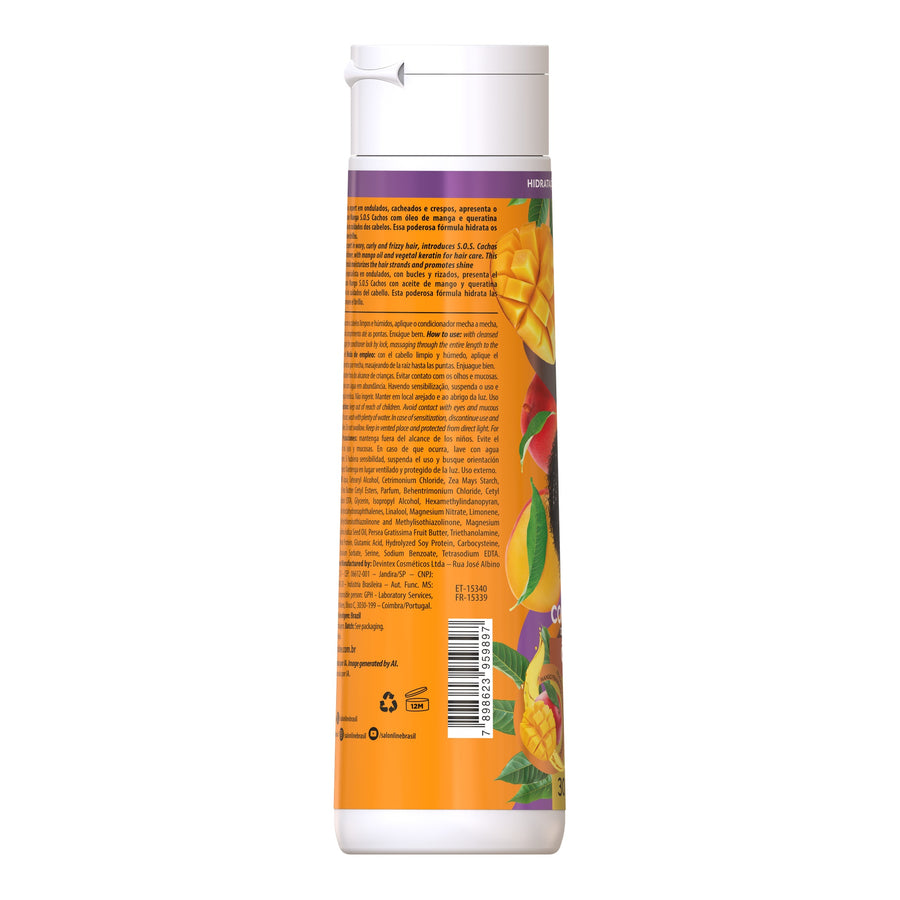 Salon Line SOS Cachos Óleo de Manga Condicionador 300ml — foto oficial da marca