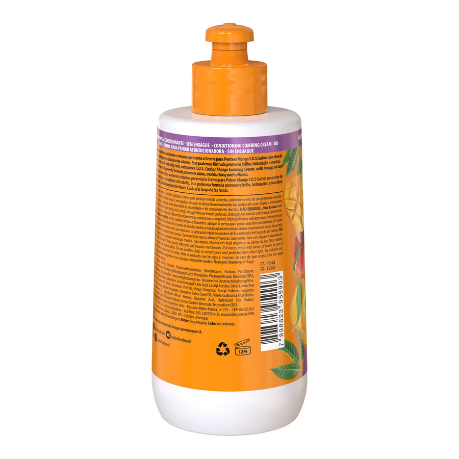 Salon Line  SOS Cachos Óleo de Manga Creme de Pentear 300ml — foto oficial da marca