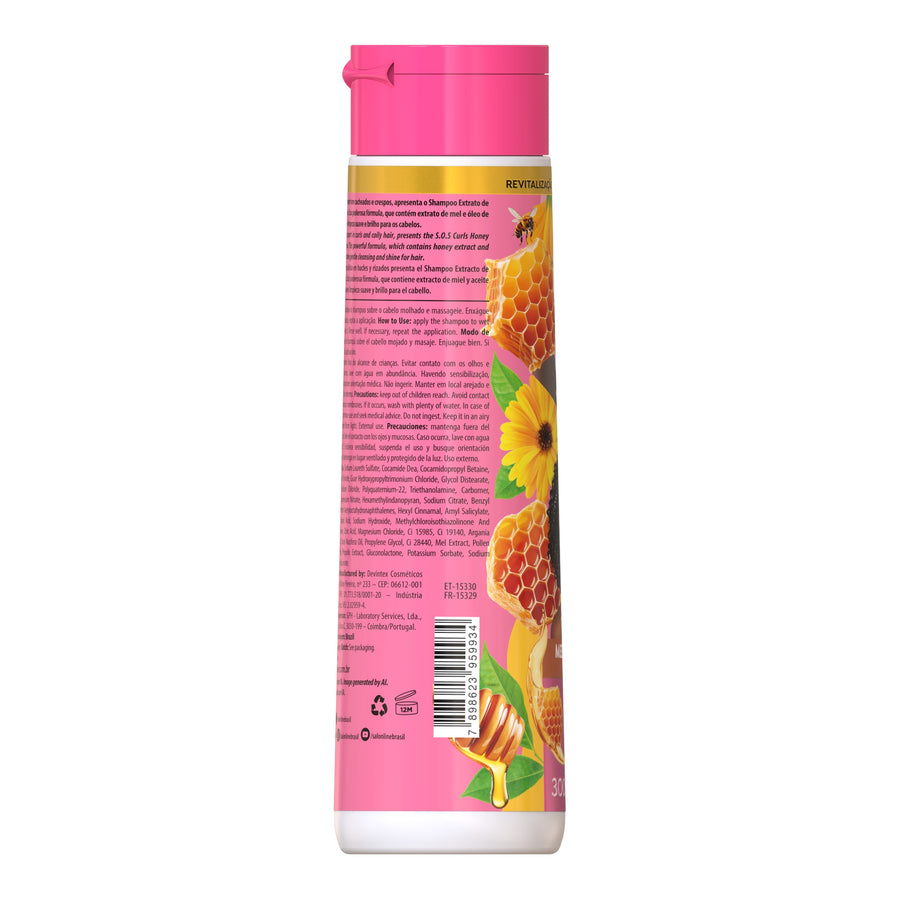 Salon Line SOS Cachos Mel Shampoo 300ml — foto oficial da marca