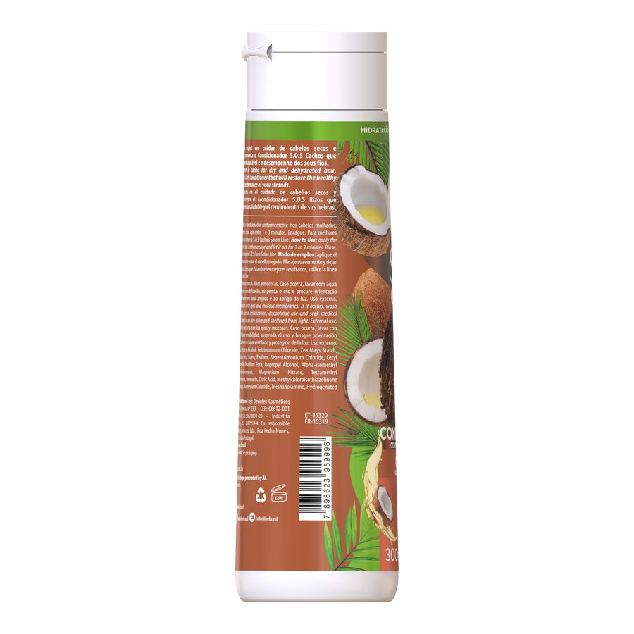 Salon Line SOS Cachos Coco Condicionador 300ml — foto oficial da marca