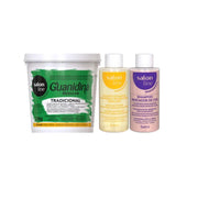 Salon Line Guanidina Tradicional Regular Alisa e Relaxa 218g - Ilha dos cosméticos