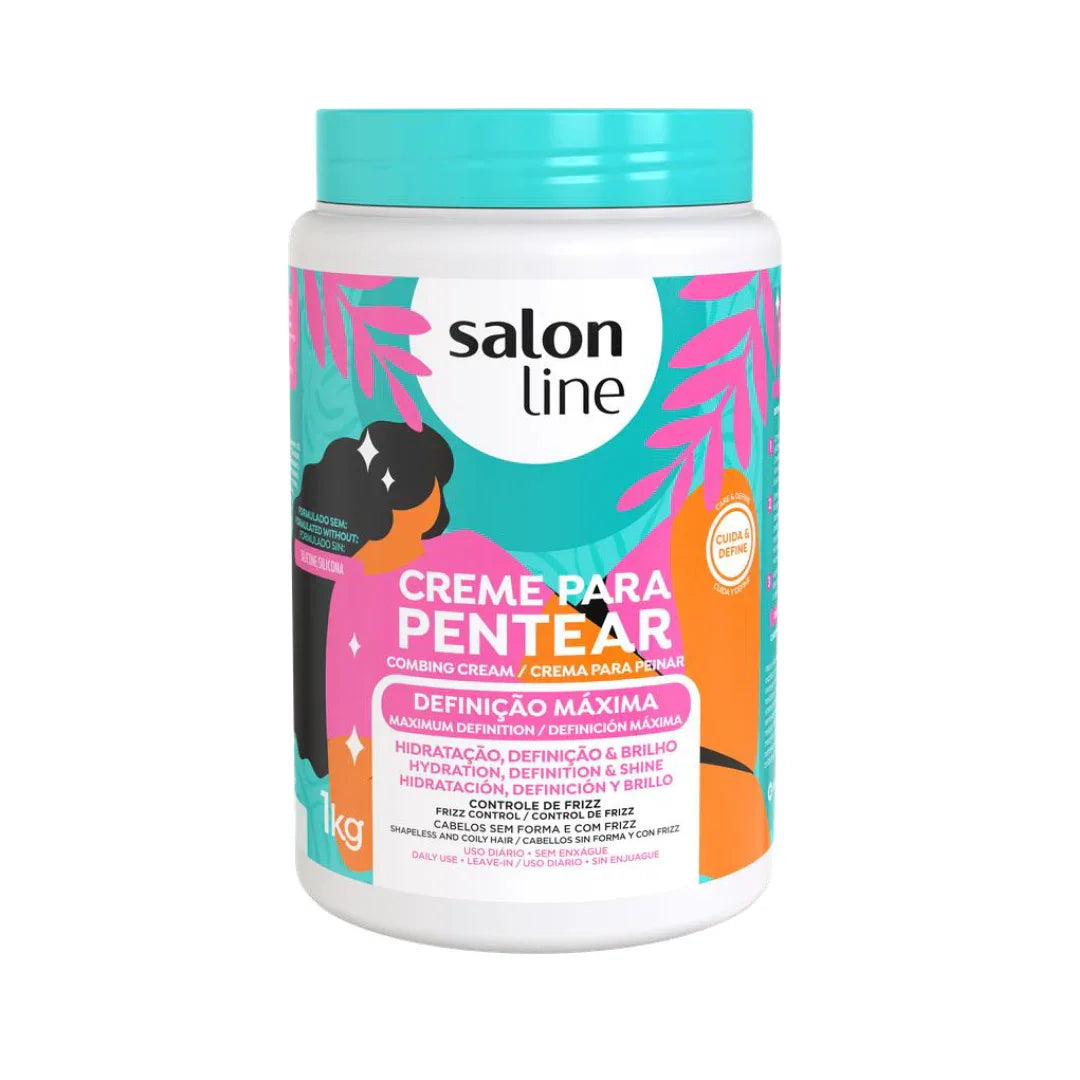 Salon Line Definição Máxima Creme para Pentear 1kg - Ilha dos cosméticos