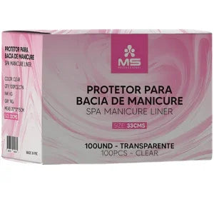 MS Proteção de Bacia de Manicure 100 unidades