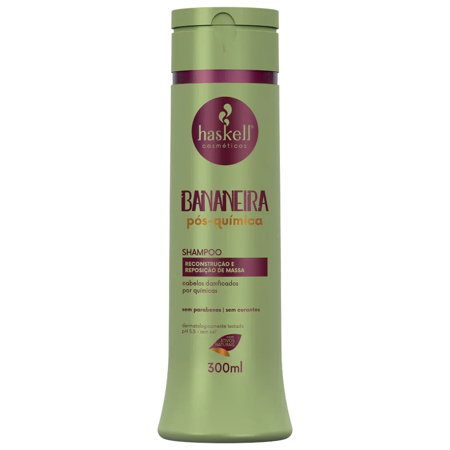 Haskell Bananeira Shampoo 300ml - Ilha dos cosméticos