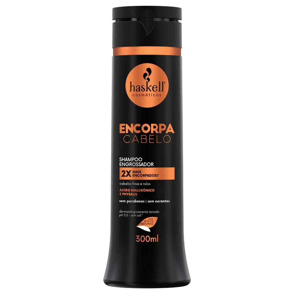 Haskell Encorpa Cabelo Shampoo 300ml - Ilha dos cosméticos