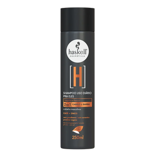 Haskell Pra Ele Shampoo Cabelo E Barba 250ml - Ilha dos cosméticos