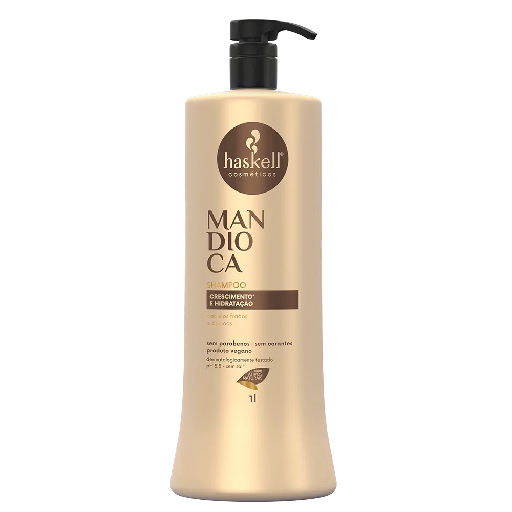 Haskell Mandioca Shampoo 1L - Ilha dos cosméticos