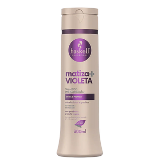 Haskell Matiza Mais Violeta Shampoo Pré-Matização 300ml
