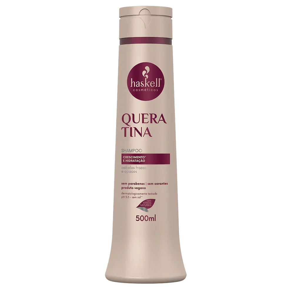 Haskell Queratina & Provit B5 Shampoo 300ml - Ilha dos cosméticos