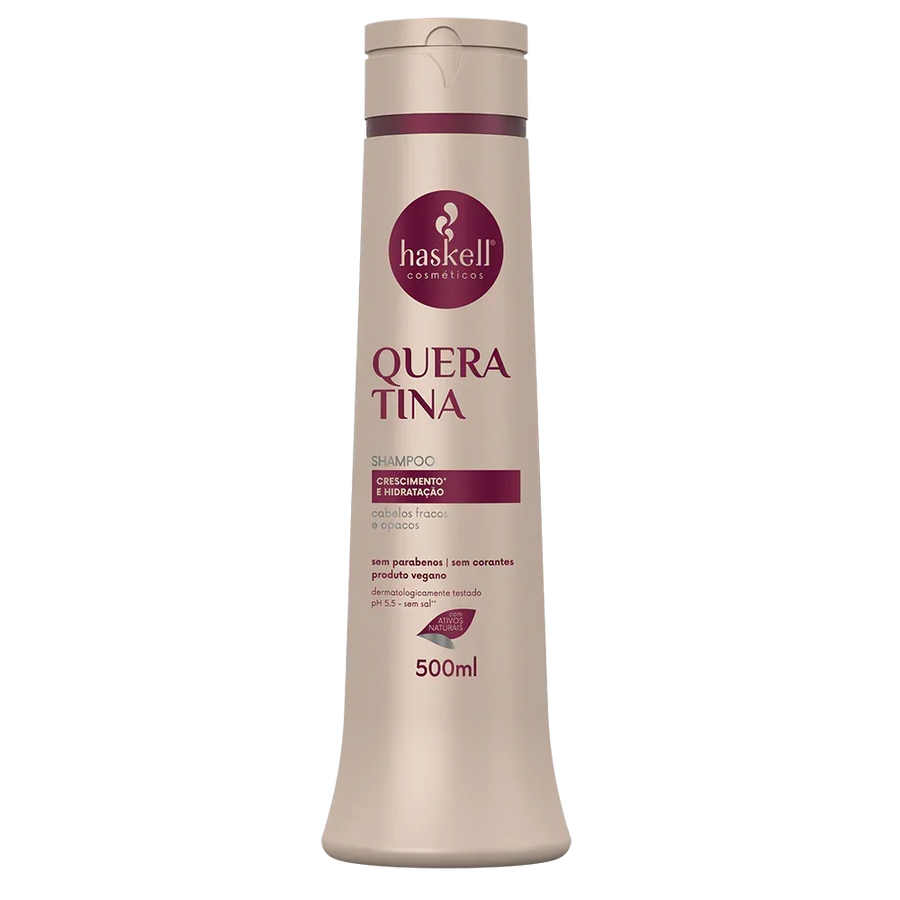 Haskell Queratina & Provit B5 Shampoo 300ml - Ilha dos cosméticos