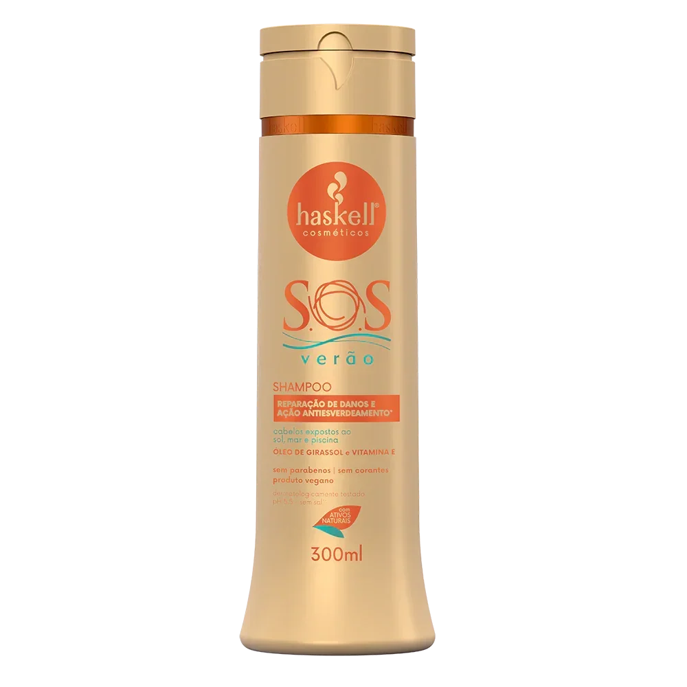 Haskell S.O.S Verão Shampoo Pós Sol 300ml - Ilha dos cosméticos