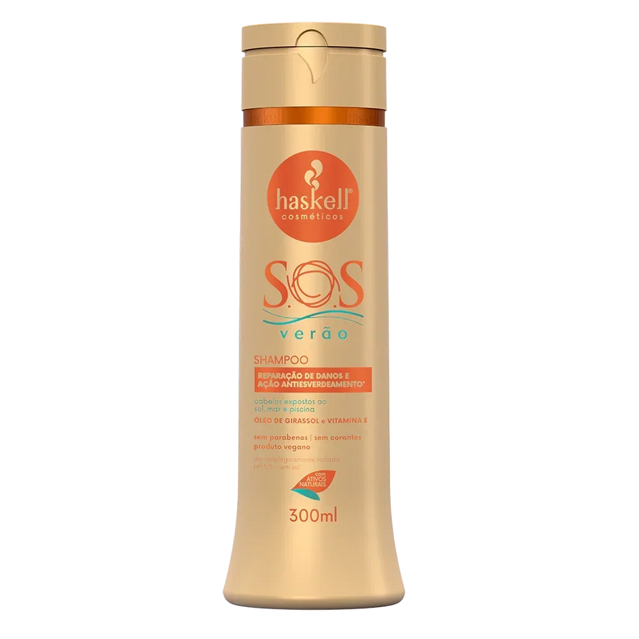 Haskell S.O.S Verão Shampoo Pós Sol 300ml - Ilha dos cosméticos