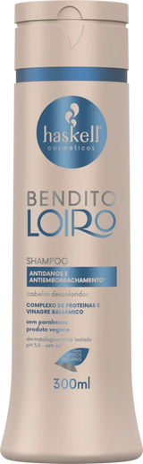 Haskell Bendito Loiro Shampoo 300ml - Ilha dos cosméticos