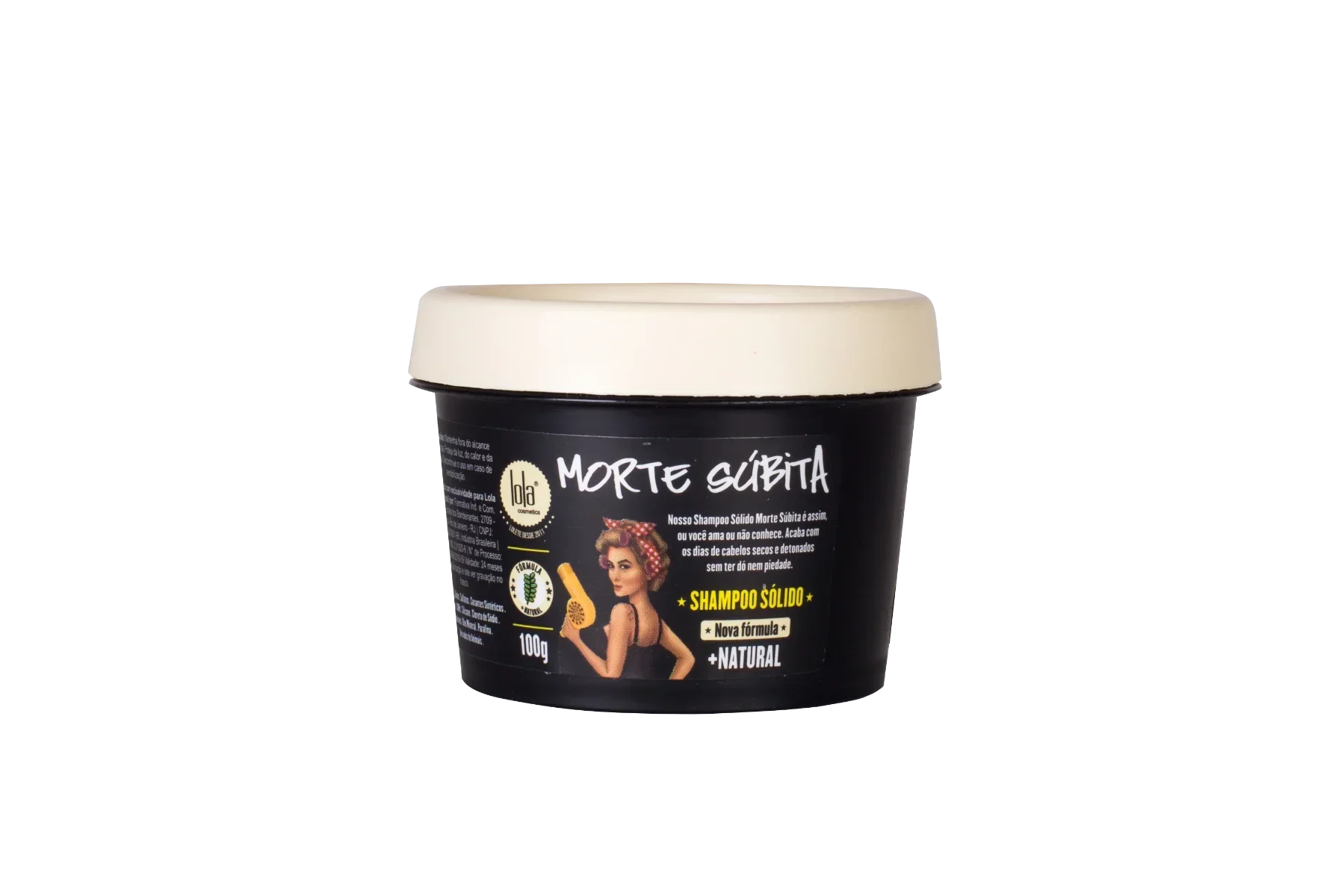 Lola Morte Súbita Shampoo Sólido 100g - Ilha dos cosméticos