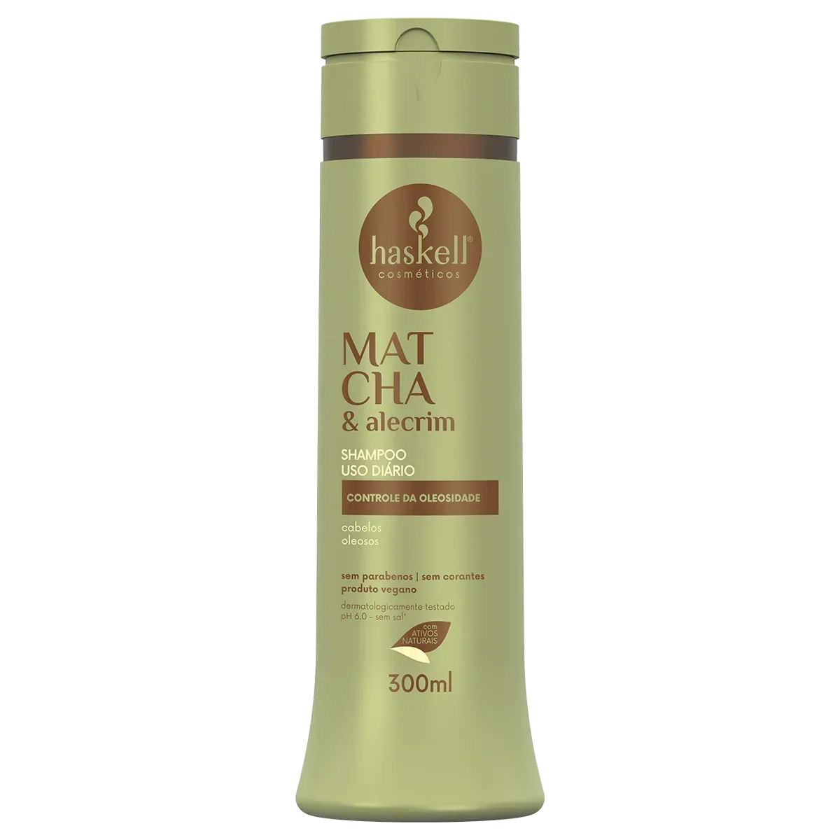 Haskell Matcha & Alecrim Shampoo Uso Diário 300ml - Ilha dos cosméticos