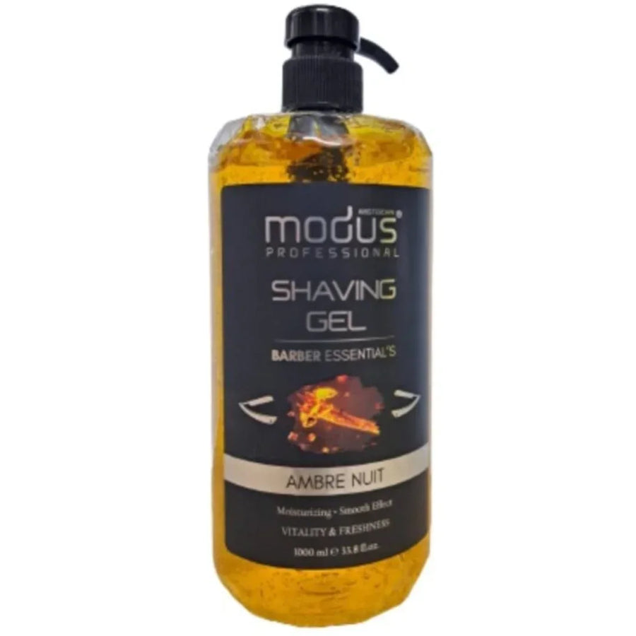Modus Professional Shaving Gel Ambre Nuit 1000ml - Ilha dos cosméticos