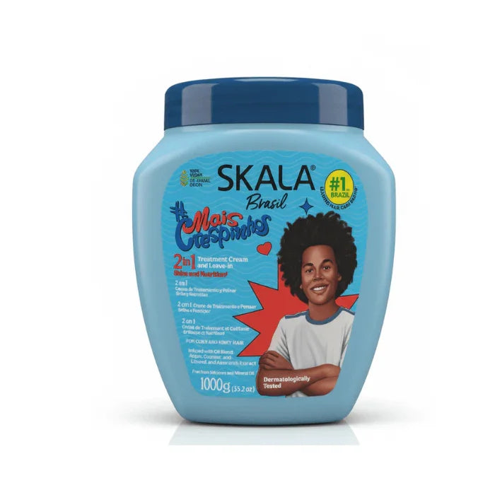 Skala Mais Crespinhos 2 em 1 1Kg - Ilha dos cosméticos