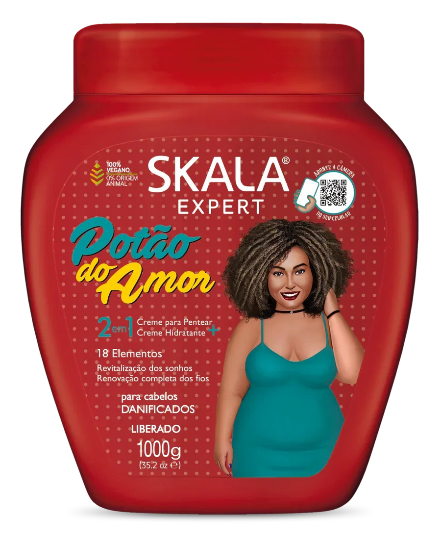 Skala Potão do Amor Creme de Tratamento 2 em 1 1Kg - Ilha dos cosméticos