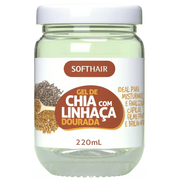 Soft Hair Gel de Chia com Linhaça Dourada 220ml - Ilha dos cosméticos