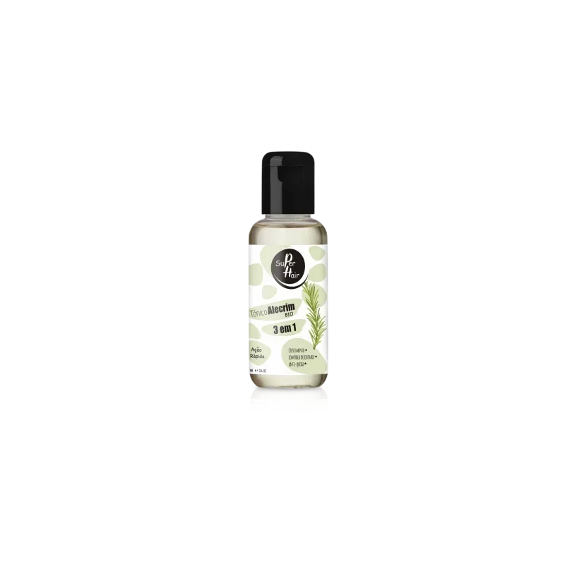 Super Hair Tónico Alecrim 3em1 100ml - Ilha dos cosméticos