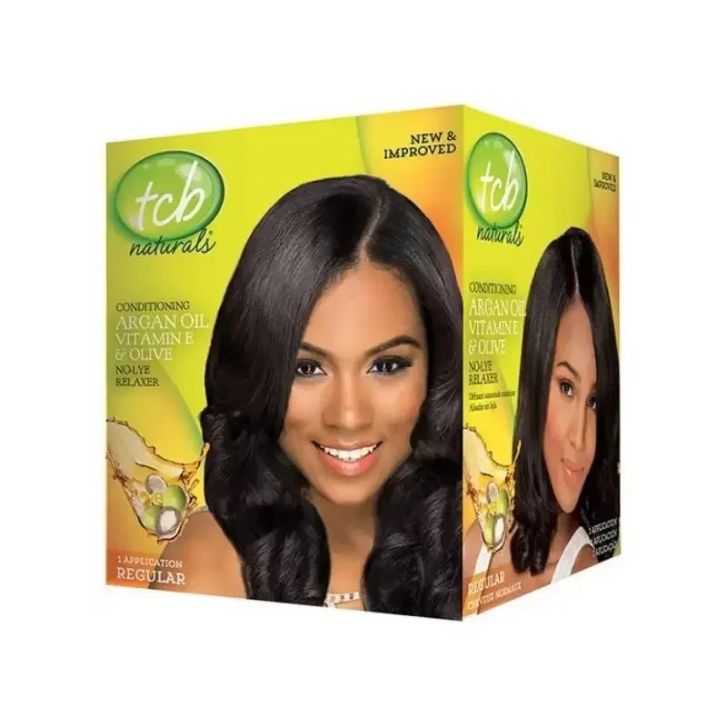 TCB Naturals Kit Desfrisante Argan Oil Regular - Ilha dos cosméticos