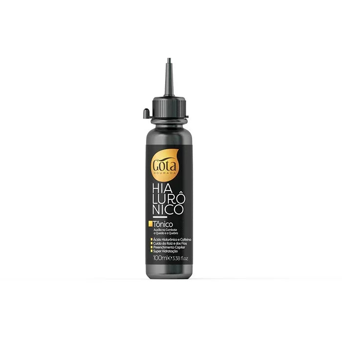 Gota Dourada Hialurónico Tónico Capilar 100ml - Ilha dos cosméticos