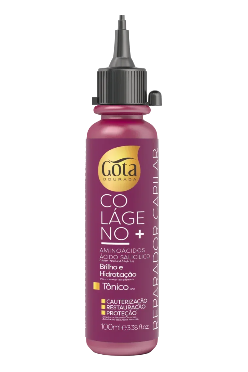 Gota Dourada Colágeno+ Tônico 100ml - Ilha dos cosméticos