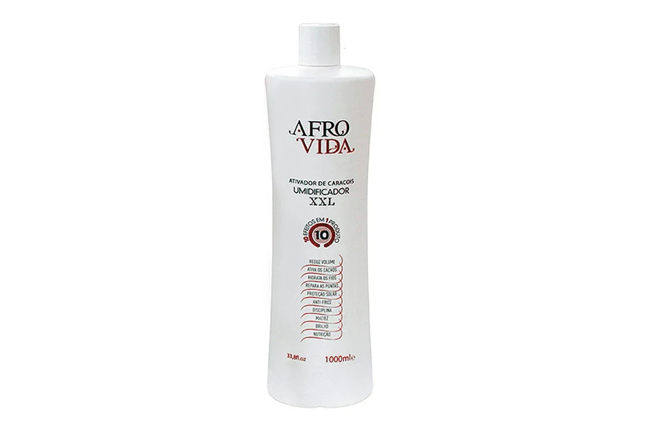 Afro Vida Humidificador Capilar Xxl Reconstrutor 1L - Ilha dos cosméticos