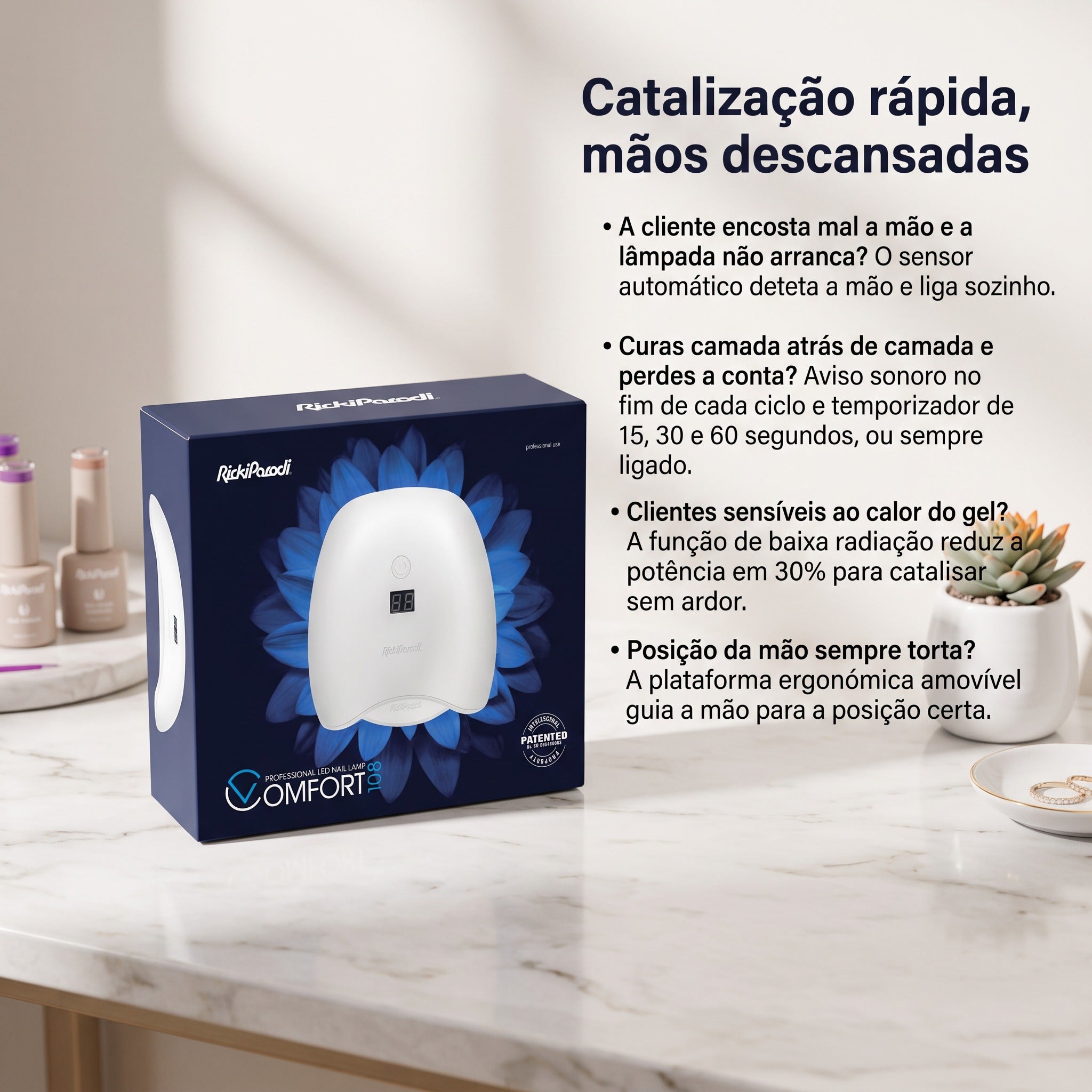 RickiParodi Comfort 108 — anúncio