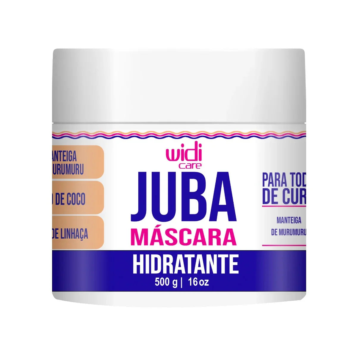 Widi Care Juba Máscara Hidratante 500g - Ilha dos cosméticos