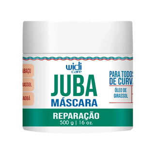 Máscara Reparação Reconstrutora Juba Widi Care: 500 g da linha Juba para fortalecer e restaurar os fios