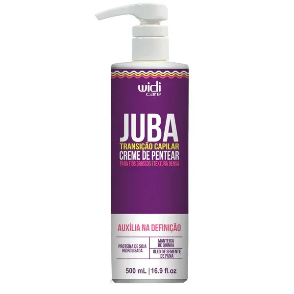 Widi Care Juba Transição Capilar Creme de Pentear Textura Densa 500ml - Ilha dos cosméticos